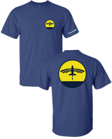 Flying Fish T Shirt - Deep Sea Blue