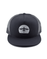 Flying Fish Sunset Hat - Black