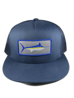 Marlin Stripe Hat - Navy - Front