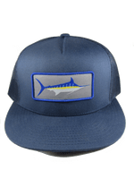 Marlin Stripe Hat - Navy - Front
