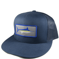 Marlin Stripe Hat - Navy - Side