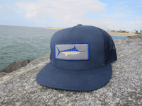 Marlin Stripe Hat - Navy - Dana Point Rock
