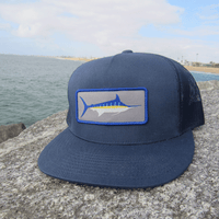 Marlin Stripe Hat - Navy - Dana Point Rock
