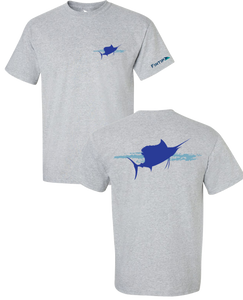 Sailfish T Shirt - Ash Grey