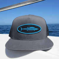 Wahoo Fishing Hat - On boat fishing
